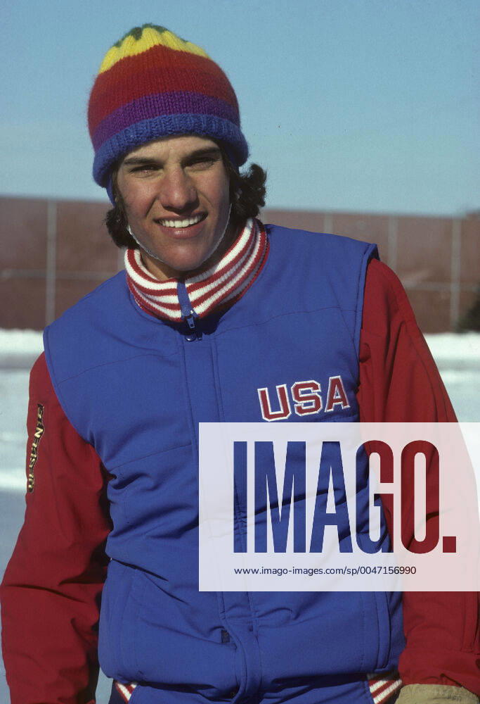 XC Skiing Eric Heiden (USA), training in West Allis, Wisconsin in 1980 Salt Lake City Utah USA