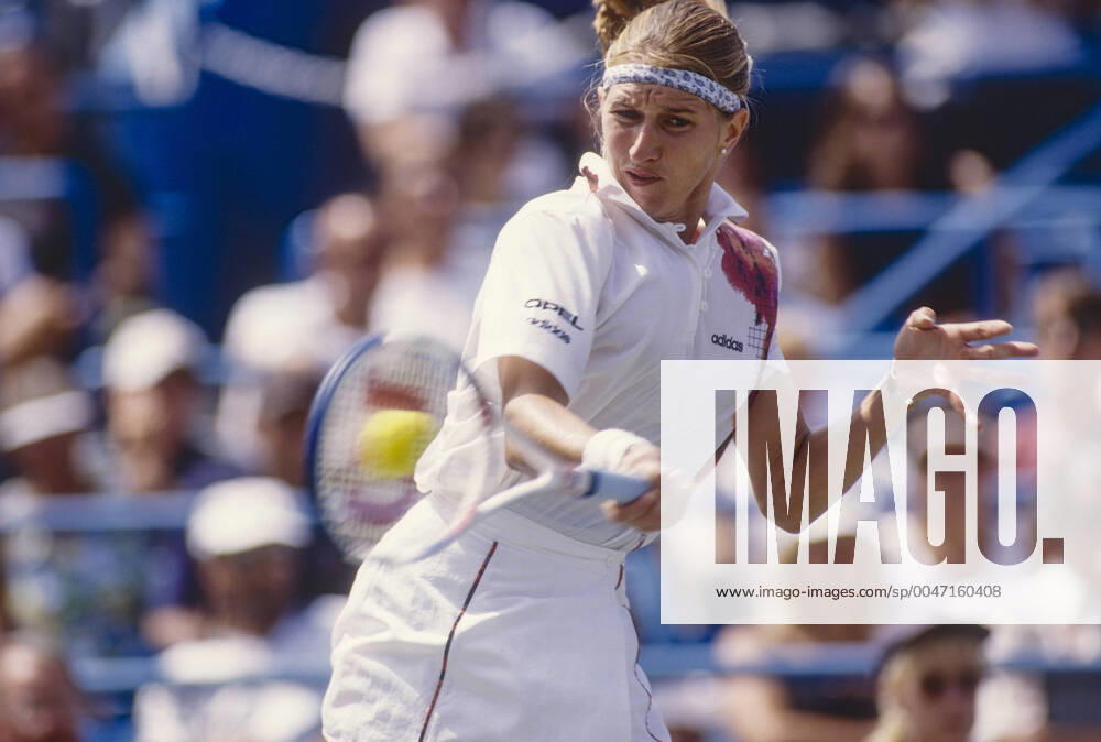 Tennis Steffi Graf Steffi Graf (GER) competing at the 1995 US Open. New York NY USA