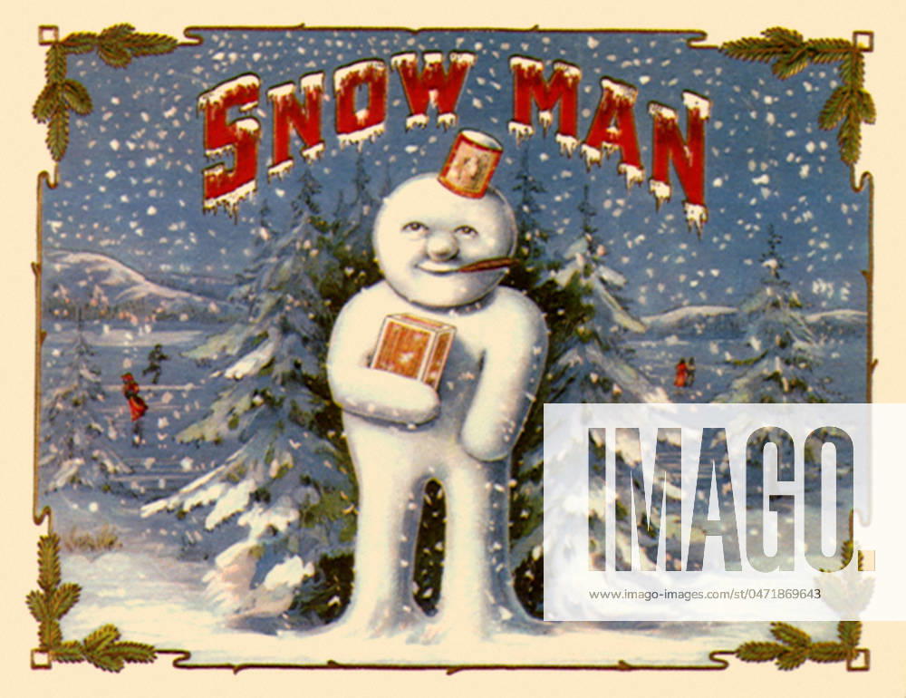 Snow Man Snow Man Date: 1910