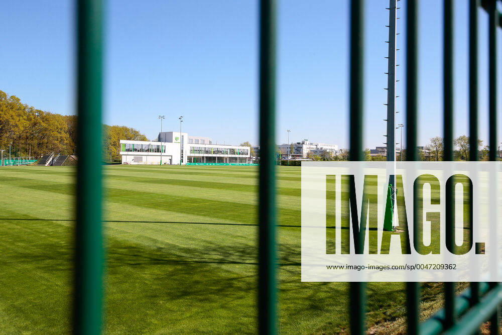 Consequences of the Corona Virus in Wolfsburg, VfL Wolfsburg training ground The club is preparing for the continuation of the Bundesliga season with non-public training sessions