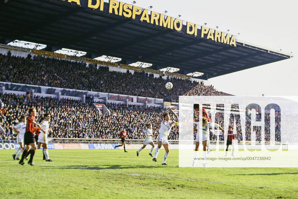 PAOLO MALDINI, AC Milan, Score his Goal, Serie A, Parma vs Milan 0-2, Parma SERIE A 1992-93 PARMA-MILAN 0-2