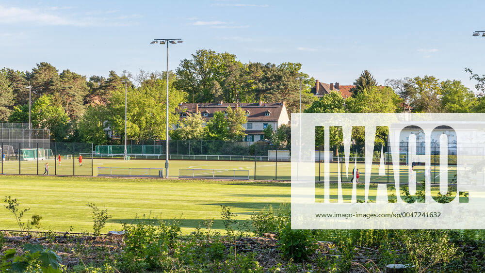 Berlin,Germany,GER,the city in times of the corona pandemic Hubertus sports field in Grunewald