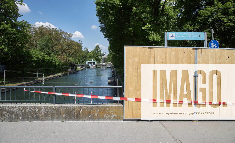 Construction site Eiskanal the area will be closed to passers-by for almost two years due to the reconstruction of the track for the canoe slalom WM 2022