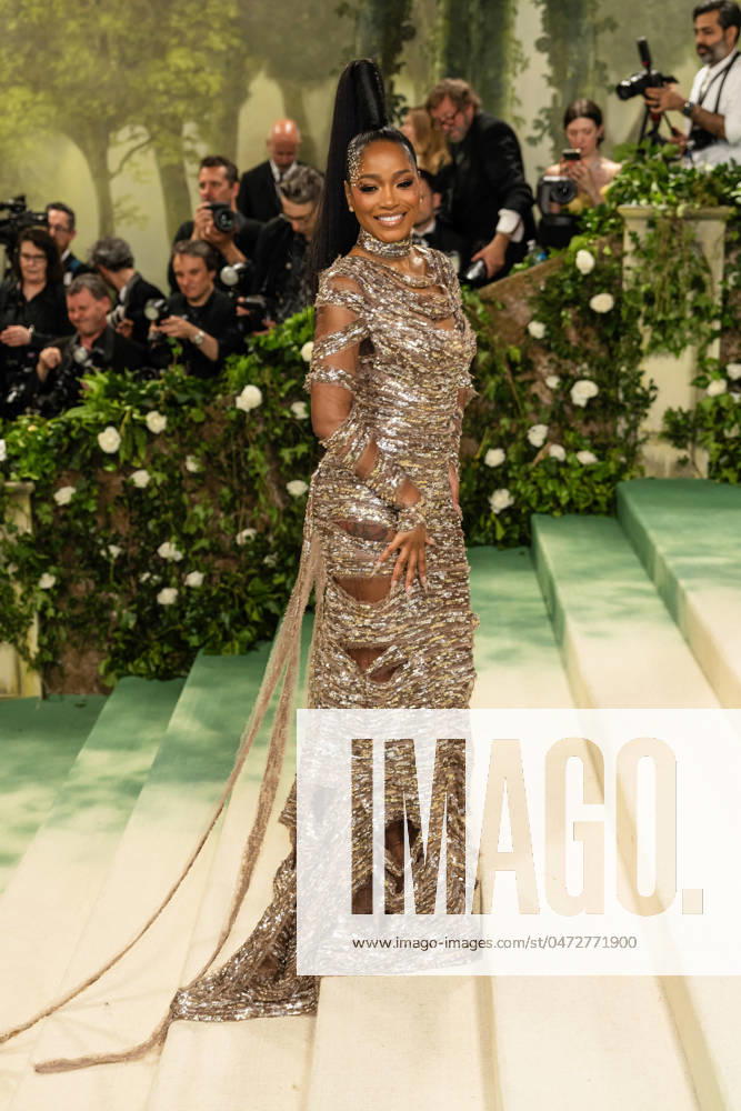 Celebrities attend the 2024 Met Gala Celebrating ?Sleeping Beauties: Reawakening Fashion? at The Metropolitan Museum of Art in New York City Featuring: Keke Palmer Where: New York, United States When: 06 May 2024 Credit: Michael Stewart INSTARimages.com . NOT FOR USE BY NEWSPAPERS BASED IN THE UK.