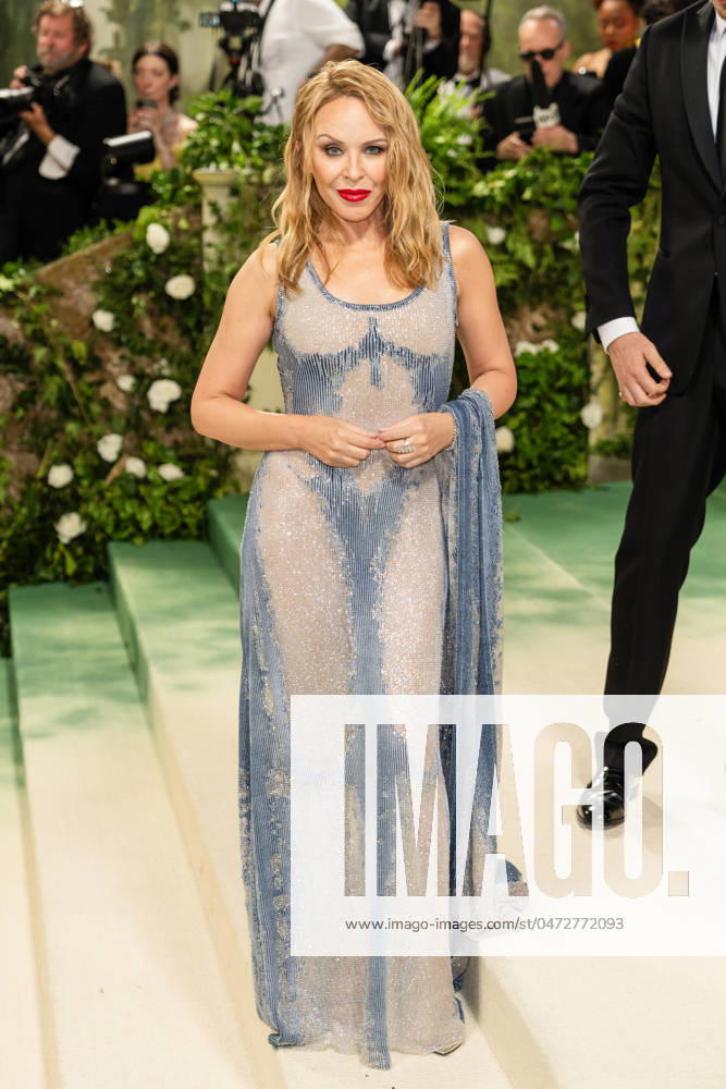 Celebrities attend the 2024 Met Gala Celebrating ?Sleeping Beauties: Reawakening Fashion? at The Metropolitan Museum of Art in New York City Featuring: Kylie Minogue Where: New York, United States When: 06 May 2024 Credit: Michael Stewart INSTARimages.com . NOT FOR USE BY NEWSPAPERS BASED IN THE UK.