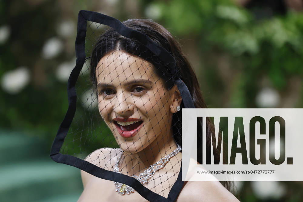 Rosalia arrives on the red carpet at the 2024 Met Gala celebrating Sleeping Beauties: Reawakening Fashion at The Metropolitan Museum of Art on Monday, May 6, 2024 in New York City. NYP20240506575 JOHNxANGELILLO