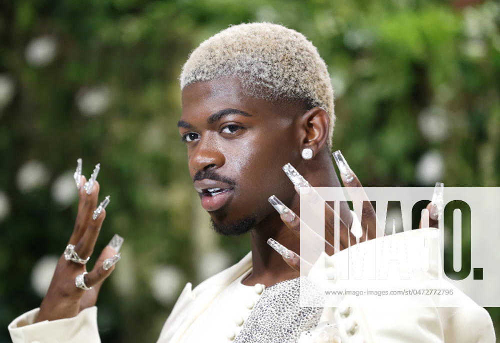 Lil Nas X arrives on the red carpet at the 2024 Met Gala celebrating Sleeping Beauties: Reawakening Fashion at The Metropolitan Museum of Art on Monday, May 6, 2024 in New York City. NYP20240506587 JOHNxANGELILLO