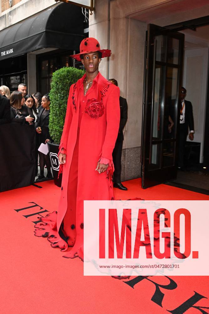 The Mark Hotel: 2024 Met Gala - NYC Wisdom Kaye at The Mark Hotel before the 2024 Met Gala: Sleeping Beauties: Reawakening Fashion held at the Metropolitan Museum of Art on May 6, 2024 in New York City, New York, USA,. Photo by ABACAPRESS.COM New York City United States