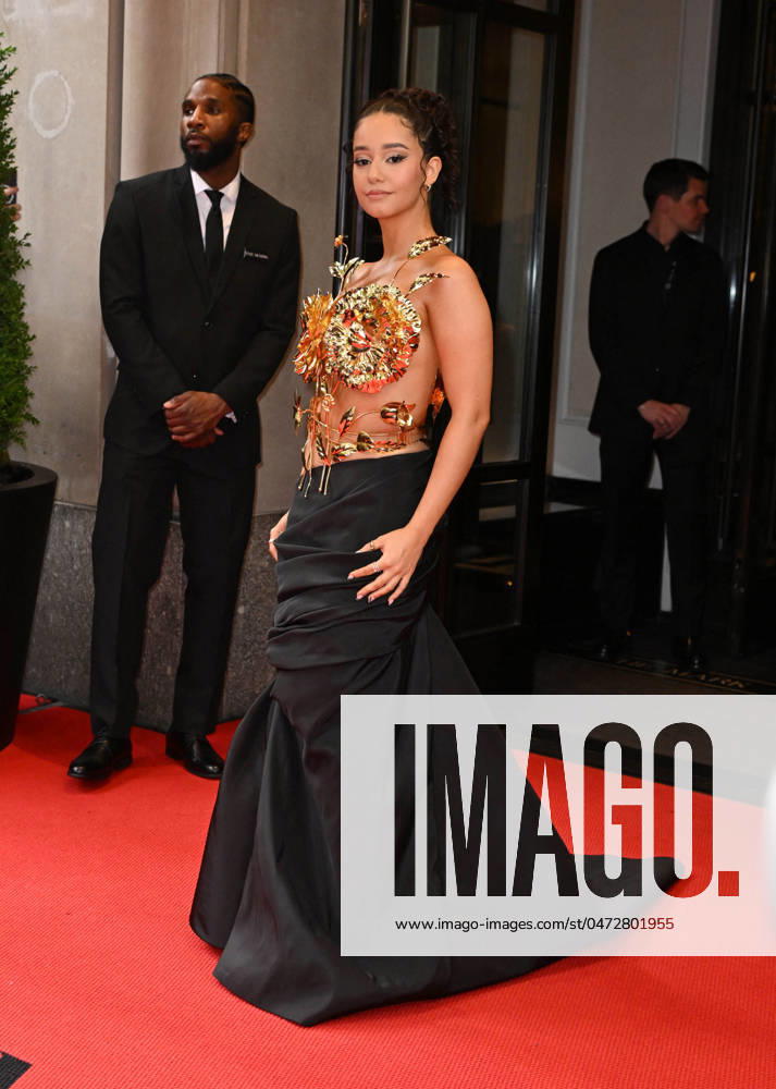 The Mark Hotel: 2024 Met Gala - NYC Lena Mahfouf at The Mark Hotel before the 2024 Met Gala: Sleeping Beauties: Reawakening Fashion held at the Metropolitan Museum of Art on May 6, 2024 in New York City, New York, USA,. Photo by ABACAPRESS.COM New York City United States