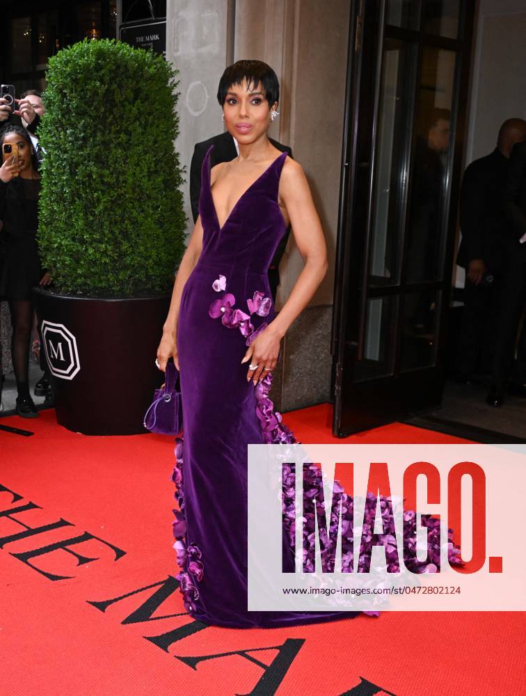 The Mark Hotel: 2024 Met Gala - NYC Kerry Washington at The Mark Hotel before the 2024 Met Gala: Sleeping Beauties: Reawakening Fashion held at the Metropolitan Museum of Art on May 6, 2024 in New York City, New York, USA,. Photo by ABACAPRESS.COM New York City United States