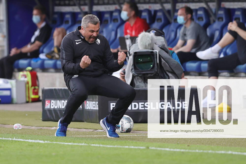 Sports Soccer 2 Bundesliga Season 19 20 28 28 Matchday VfL Bochum Holstein Kiel Jubilee , Coach Thomas Reis Sports Soccer 2 Bundesliga Season 19 20 27 05 2020 28 Matchday VfL Bochum Holstein Kiel Photo Ralf Ibing firosportphoto POOL City Bochum State NRW Germany Poolfoto Ralf Ibing firo Sportphoto POOL ,