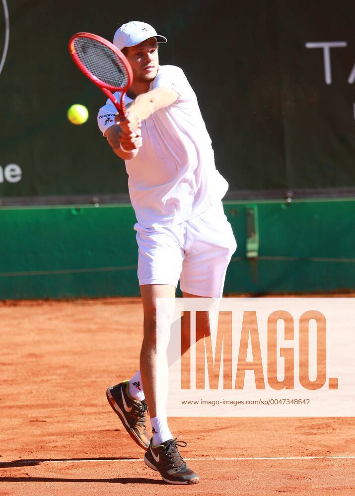 Yannick Hanfmann Match for Court 1 Tennis Munich Großhesselohe Tannenhof Resort German Mens Series 12 06 2020