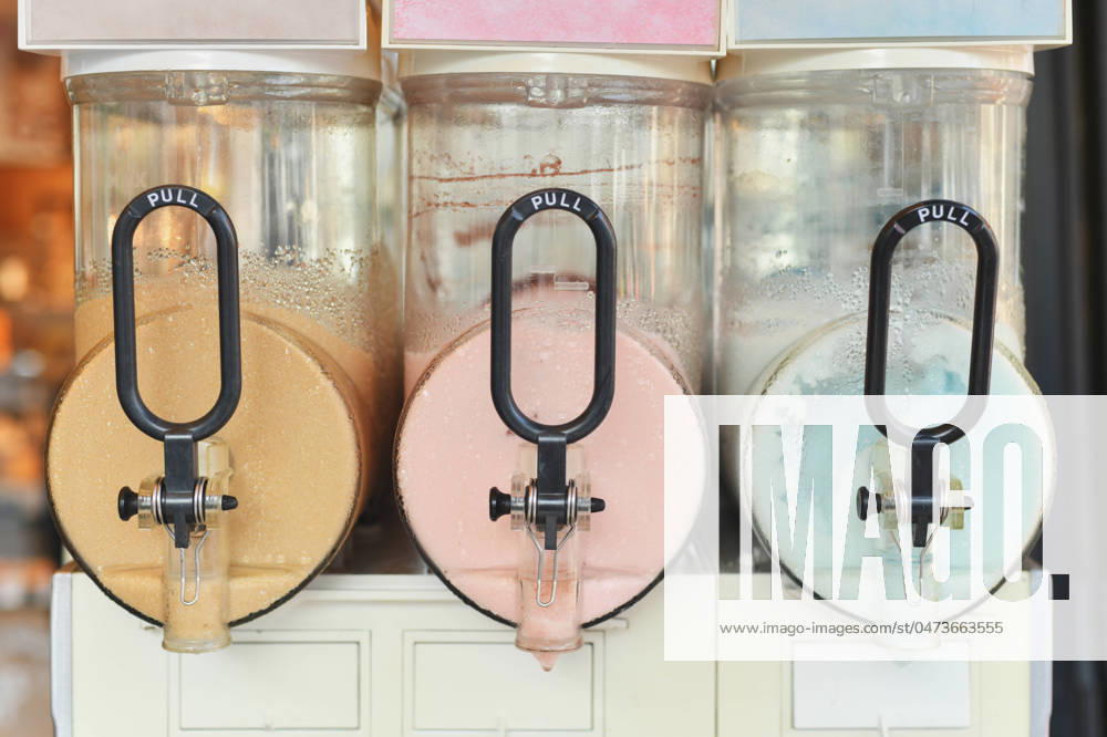 Ice granite containers Summer drink Juice device Ice granite containers Summer drink