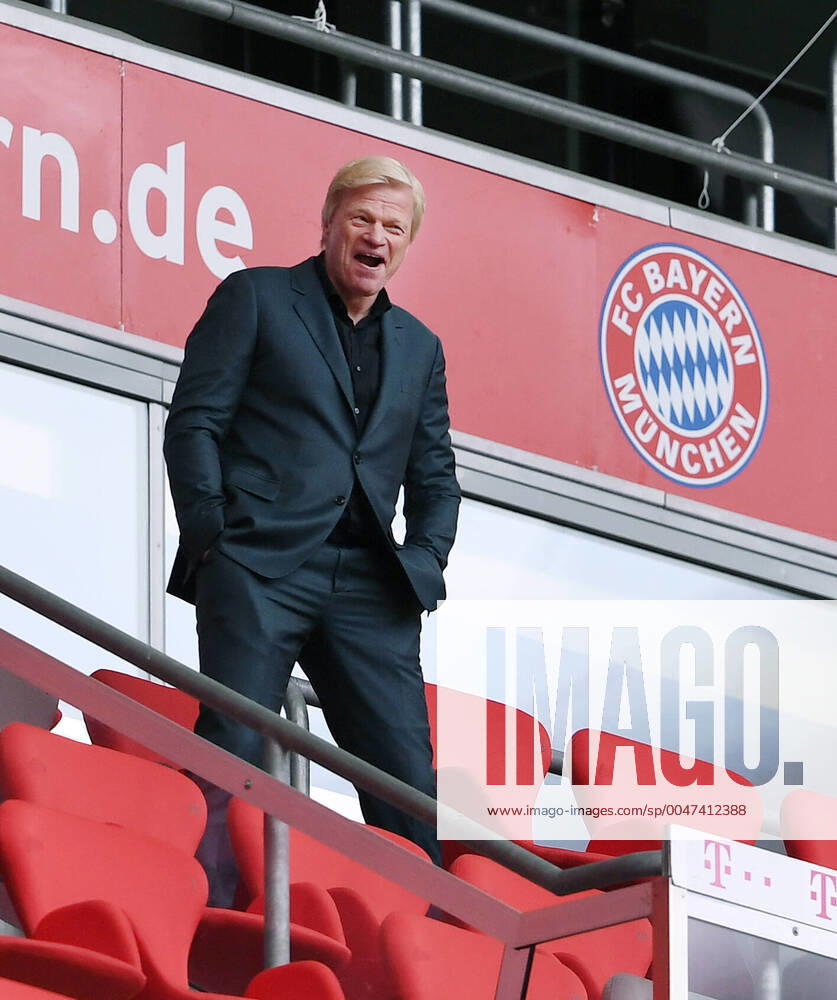 Football 1 Bundesliga Season 19 20 FC Bayern Muenchen SC Freiburg Football 1 Bundesliga Season 2019 2020 33 Matchday 20 06 2020 FC Bayern Muenchen SC Freiburg Member of the Board Oliver Kahn FC Bayern Muenchen on the stands PHOTO Markus Ulmer Press Photo Ulmer Pool Only for journalistic use Only for editorial use No commercial usage Freiburg Baden Wuerttemberg Germany Poolfoto Ulmer Pool ,