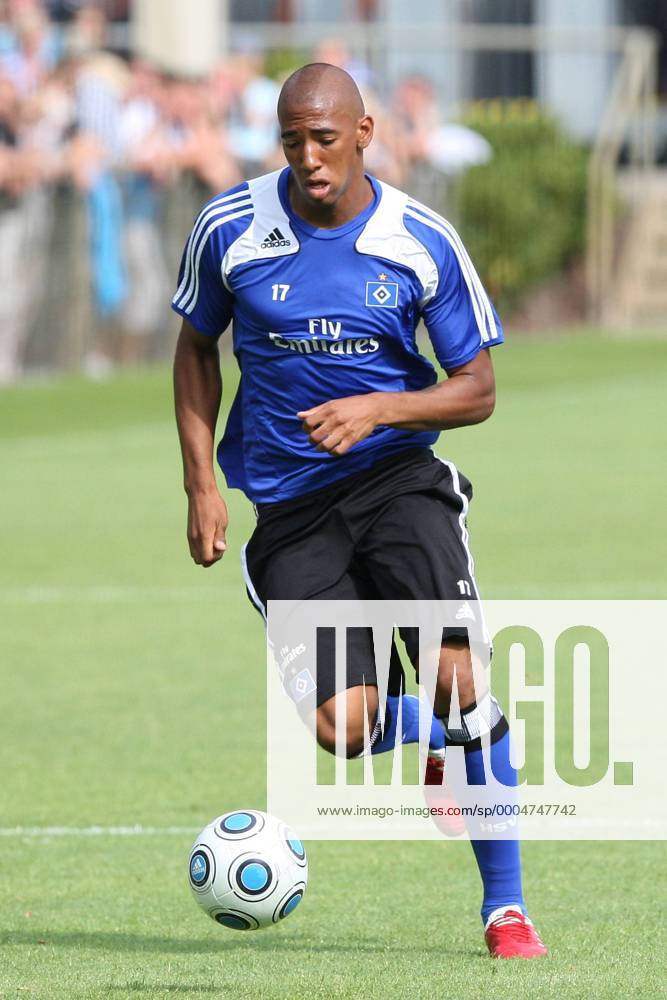 Jerome Boateng (HSV) Fußball 1. BL Herren Saison 2009 2010, Hamburger SV, HSV, Training Einzelbild Hamburg Dynamik,