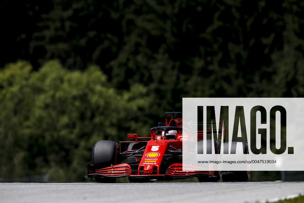 Motorsports: FIA Formula One World Championship, WM, Weltmeisterschaft 2020, Grand Prix of Austria, 5 Sebastian Vettel (GER, Scuderia Ferrari Mission Winnow), Spielberg Austria