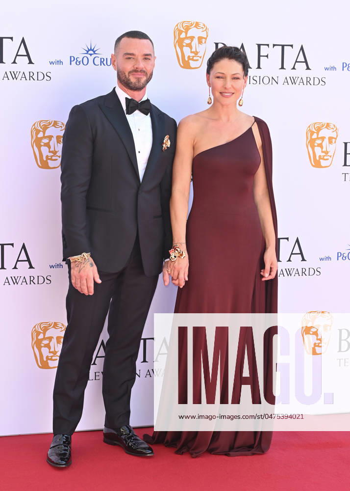 Matt Willis and Emma Willis attends the BAFTA Television Awards with P&O Cruises, at the Royal Festival Hall in London, England. UK. Sunday 12th May 2024 -