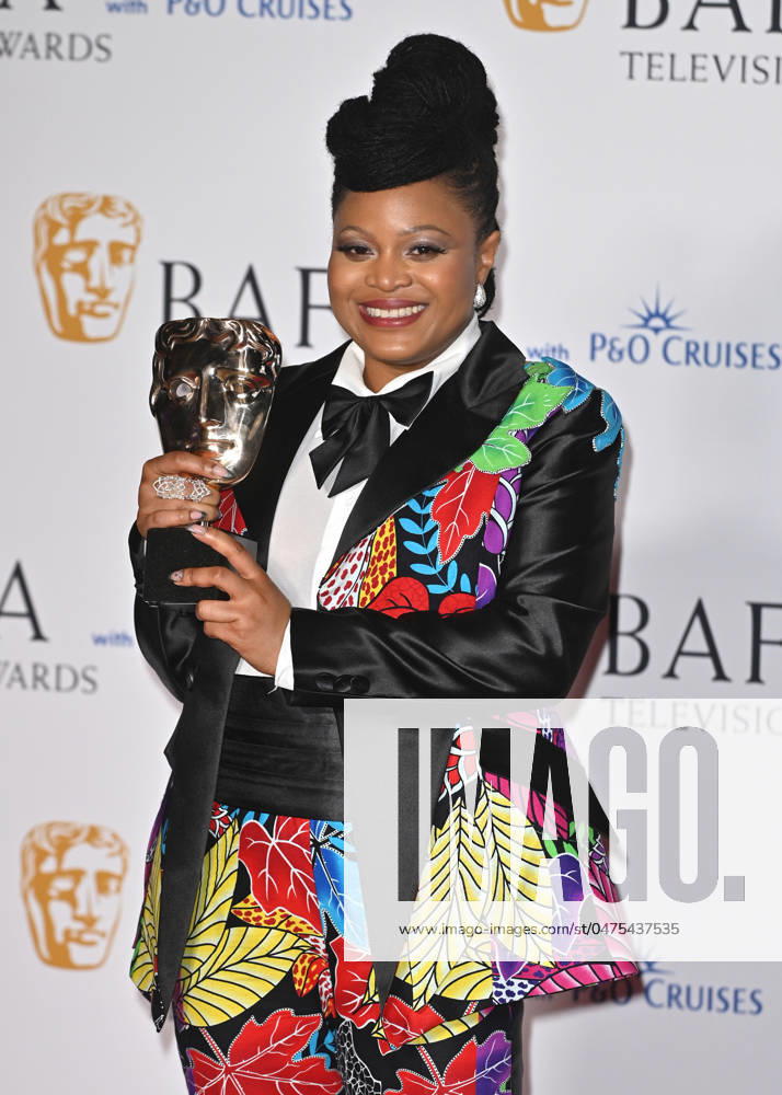 Gbemisola Ikumelo attends the BAFTA Television Awards with P&O Cruises, at the Royal Festival Hall in London, England. UK. Sunday 12th May 2024 -