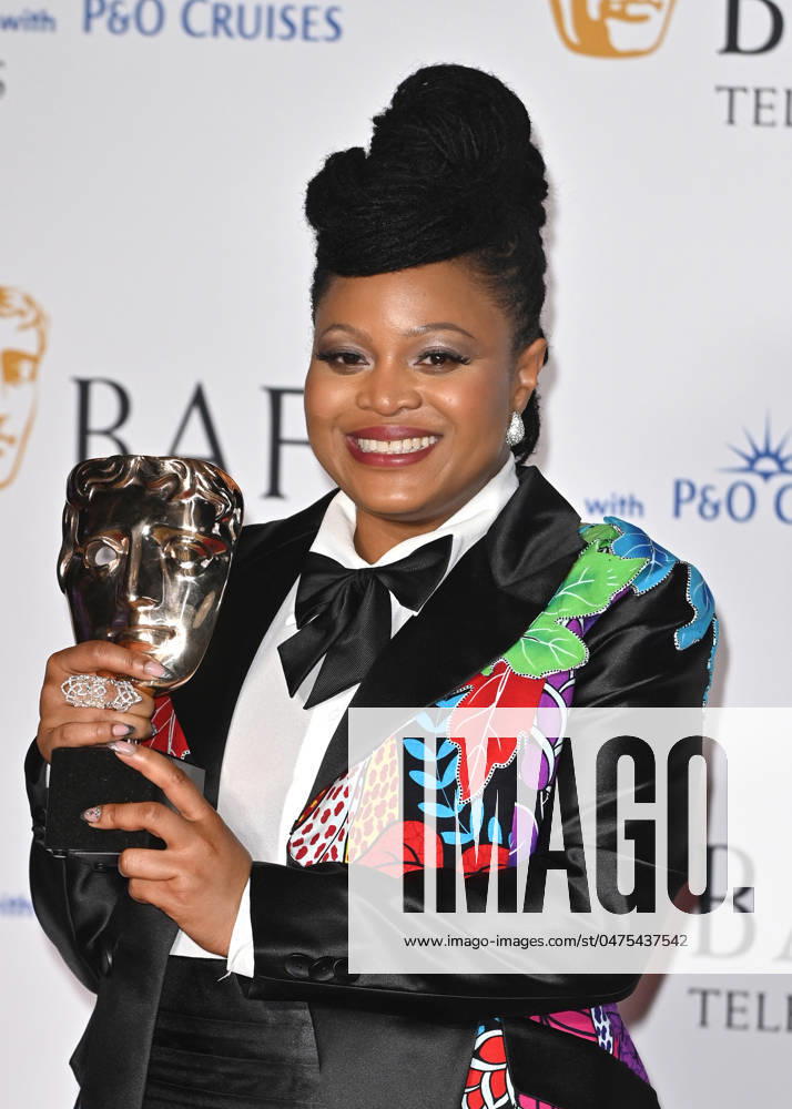 Gbemisola Ikumelo attends the BAFTA Television Awards with P&O Cruises, at the Royal Festival Hall in London, England. UK. Sunday 12th May 2024 -