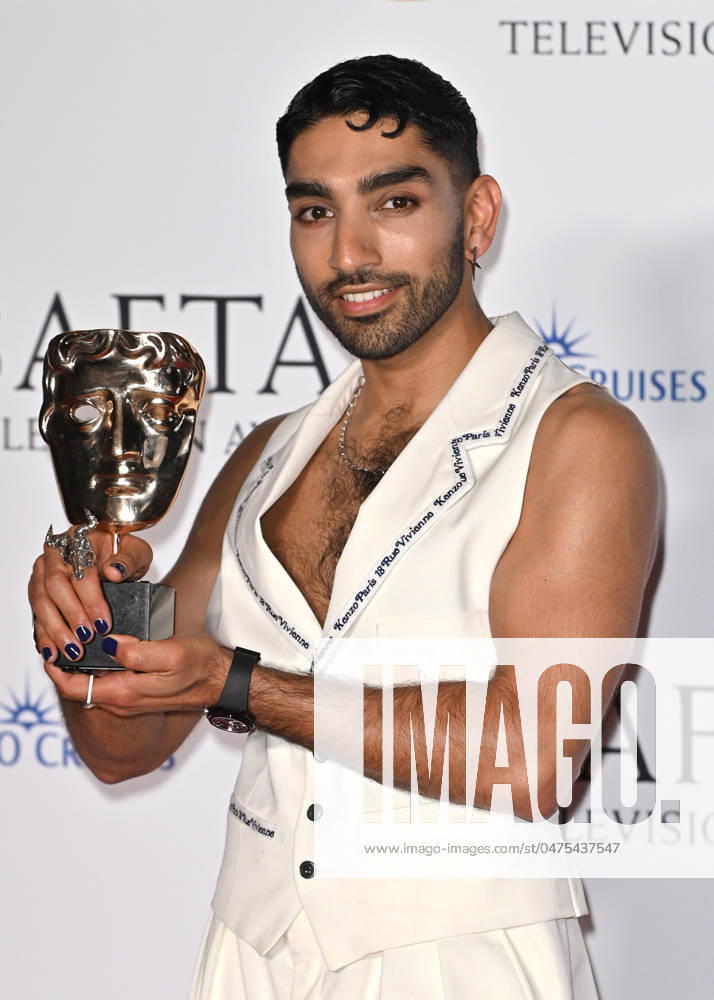 Mawaan Rizwan attends the BAFTA Television Awards with P&O Cruises, at the Royal Festival Hall in London, England. UK. Sunday 12th May 2024 -