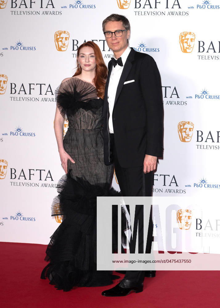 Eleanor Tomlinson and Stephen Merchant attends the BAFTA Television Awards with P&O Cruises, at the Royal Festival Hall in London, England. UK. Sunday 12th May 2024 -