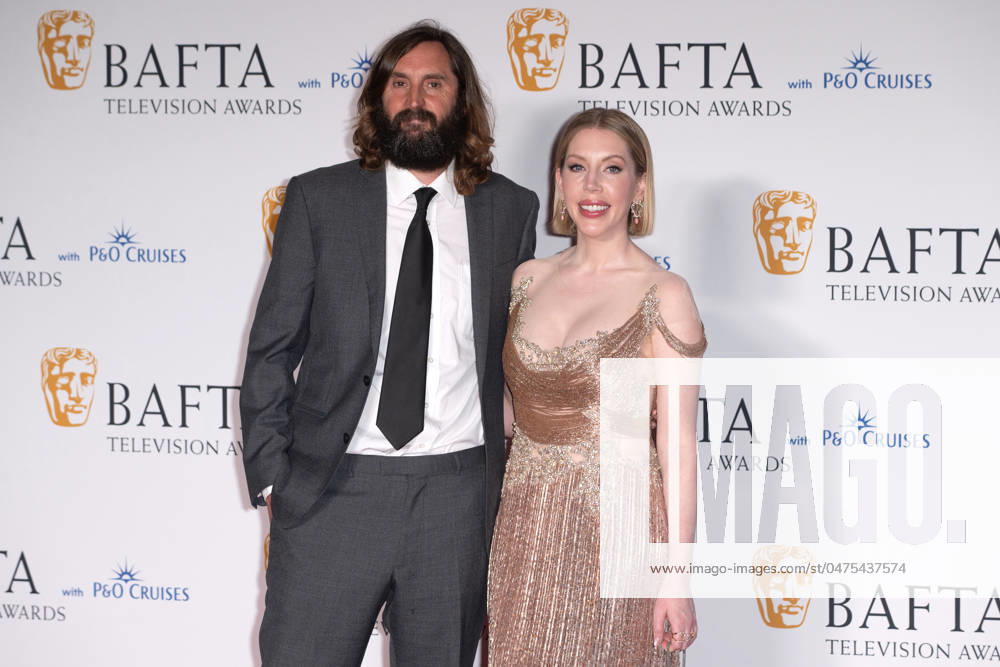 Joe Wilkinson and Katherine Ryan attends the BAFTA Television Awards with P&O Cruises, at the Royal Festival Hall in London, England. UK. Sunday 12th May 2024 -