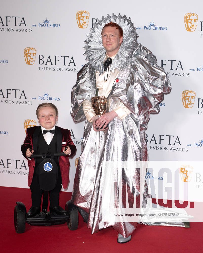 Lenny Rush and Joe Lycett attends the BAFTA Television Awards with P&O Cruises, at the Royal Festival Hall in London, England. UK. Sunday 12th May 2024 -