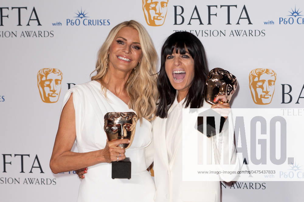 Tess Daly and Claudia Winkleman attends the BAFTA Television Awards with P&O Cruises, at the Royal Festival Hall in London, England. UK. Sunday 12th May 2024 -