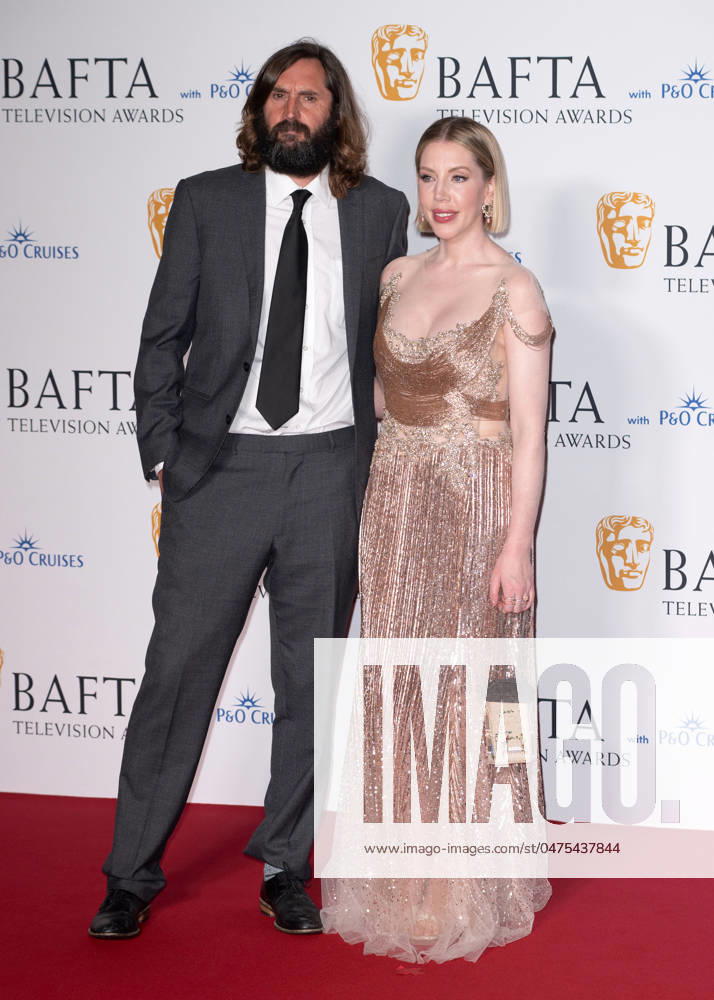 Joe Wilkinson and Katherine Ryan attends the BAFTA Television Awards with P&O Cruises, at the Royal Festival Hall in London, England. UK. Sunday 12th May 2024 -