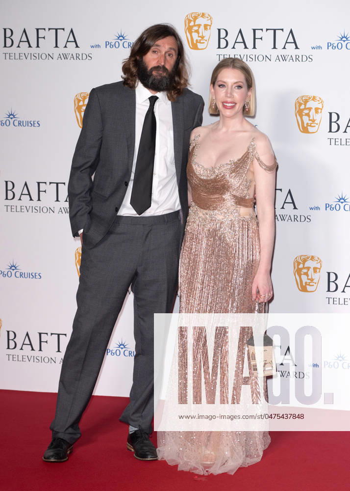 Joe Wilkinson and Katherine Ryan attends the BAFTA Television Awards with P&O Cruises, at the Royal Festival Hall in London, England. UK. Sunday 12th May 2024 -