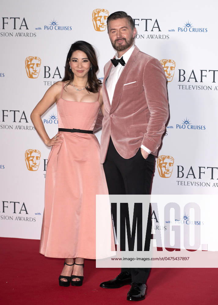 Jing Lusi and Richard Armitage attends the BAFTA Television Awards with P&O Cruises, at the Royal Festival Hall in London, England. UK. Sunday 12th May 2024 -