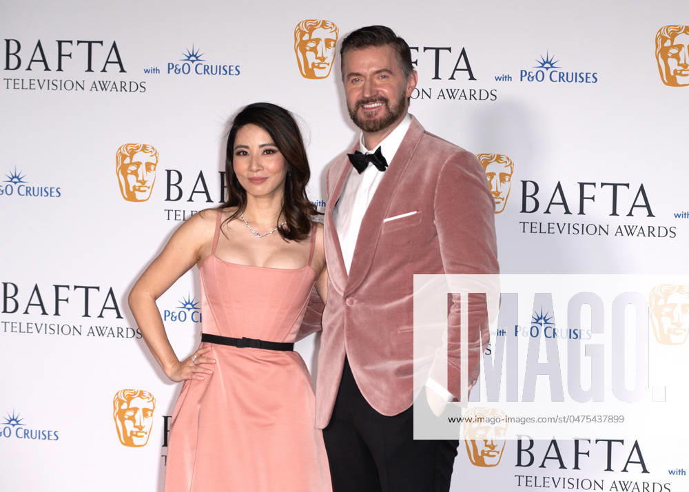 Jing Lusi and Richard Armitage attends the BAFTA Television Awards with P&O Cruises, at the Royal Festival Hall in London, England. UK. Sunday 12th May 2024 -