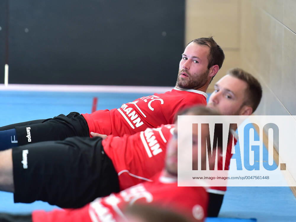 Handball Season 2020 2021 Training start HC Erlangen HCE OGo Steffen Fäth 13, HC Erlangen HCE Klemen Ferlin 22, HC Erlangen HCE