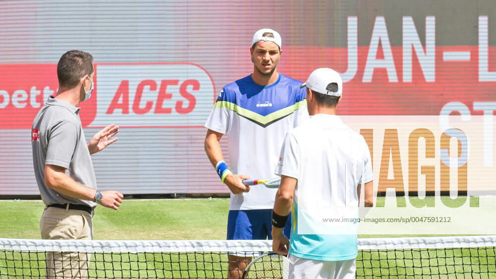 Welcome Jan Lennard Struff and the Spaniard Roberto Bautista Agut, Tennis bett1aces at the LTTC Rot Weiss e V Steffi Graf Stadion, 13 07 2020, GER, Berlin, Tennis bett1aces , 13 07 2020 Berlin