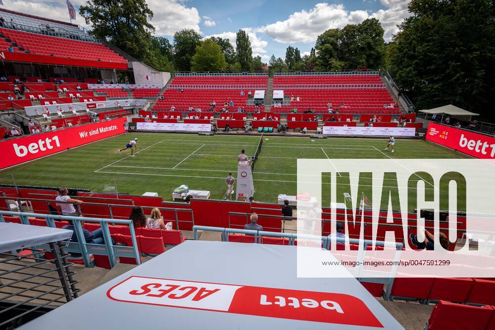 Tennis Berlin 13 07 2020 Bett1aces Tournament Steffi Graf Stadion Sportst°tte few spectators Corona Security concept
