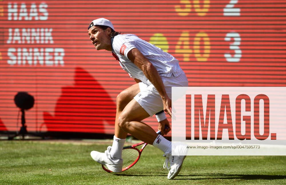 Tommy Haas GER Tommy Hass GER vs Jannik Sinner ITA Bett1ACES tennis tournament tennis tournament, tennis tournament, ladies and gentlemen on LTTC Tot Weiss facility at Steffi Graf Stadium Berlin