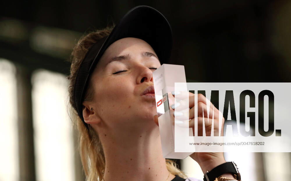 Winner Winner Elina Svitolina UKR with Cup in Hangar 6 Tempelhof Airport Tennis bett1Aces Women Season 2019 2020 17 07 2020