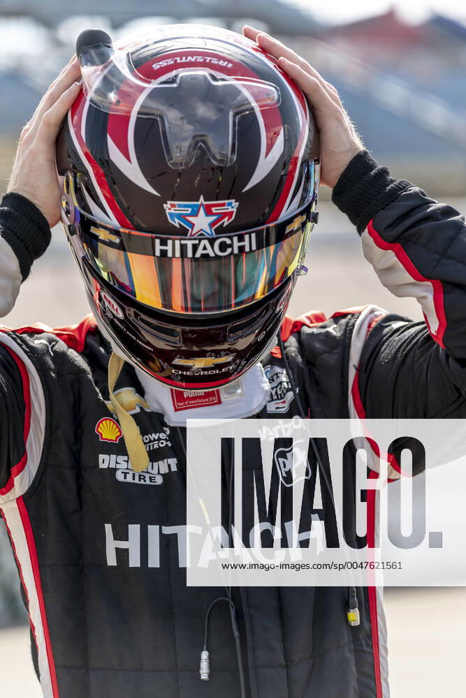 JOSEF NEWGARDEN (1) of the United States qualifies for the Iowa IndyCar, Indy Car, IRL, USA 250s at Iowa Speedway in Newton, Iowa. Newton USA - ZUMAa161 20200717_zaa_a161_178