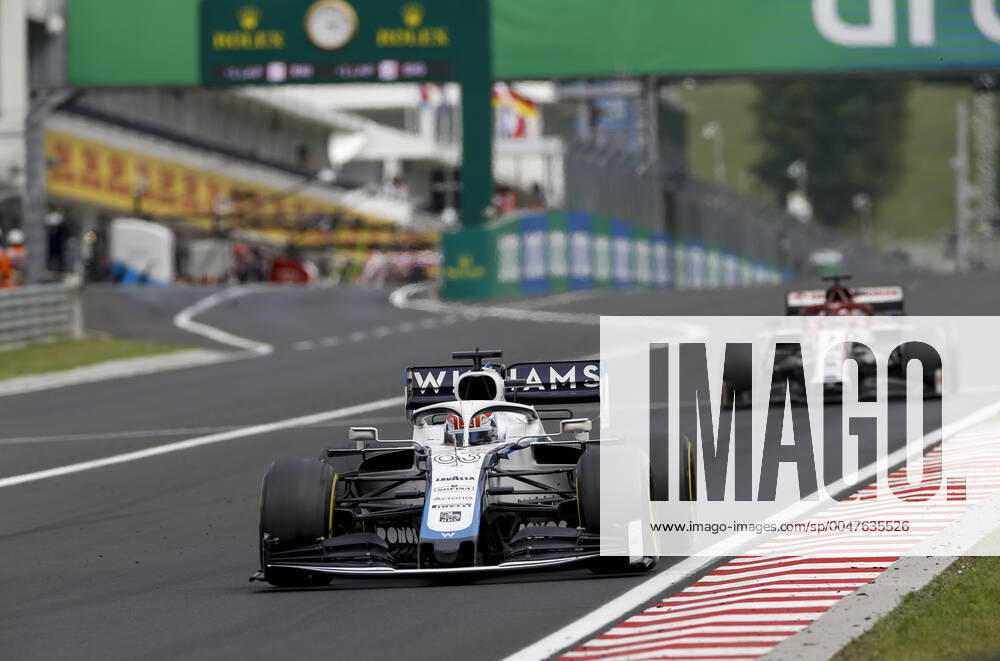 Motorsports: FIA Formula One World Championship, WM, Weltmeisterschaft 2020, Grand Prix of Hungary, 63 George Russell (GBR, Williams Racing), Budapest Hungary