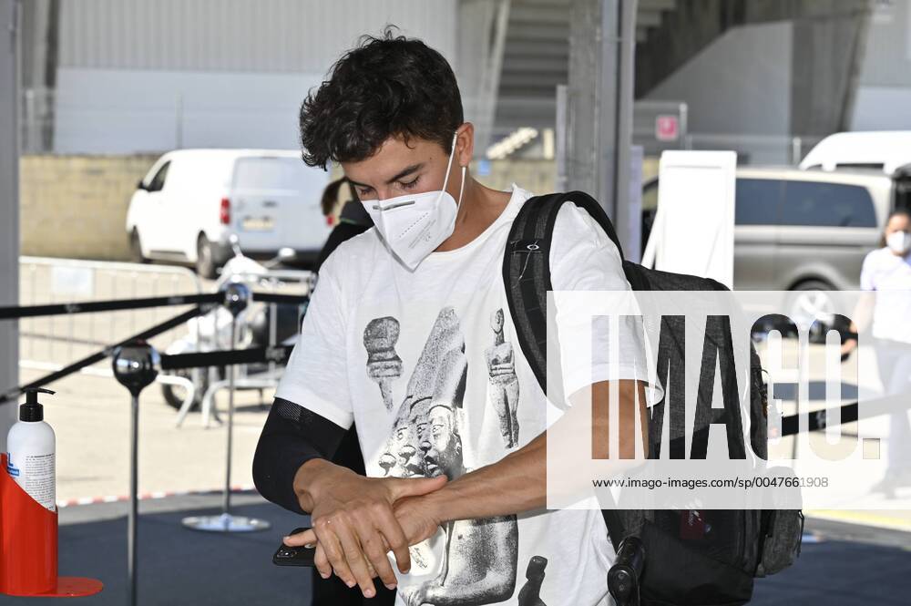 Marc Márquez receives the medical OK to run in Jerez Four days after surgery for a fracture of the middle third of the humerus in his right arm due to the race crash last Sunday, he will return to the Honda to race at the Andalucia Grand Prix Jerez July 23, 2020 MotoGP com Cordon Press xx xx