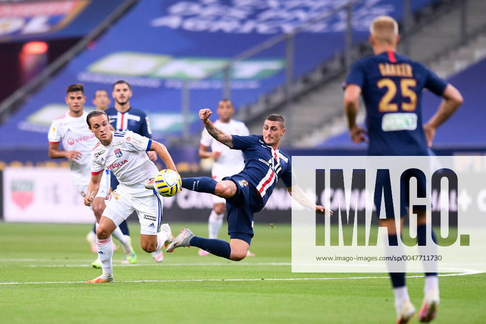 KW31 25 MAXENCE CAQUERET (OL) FOOTBALL : Paris SG vs Lyon - Coupe de la Ligue - Finale - 31 07 2020 FEP Panoramic