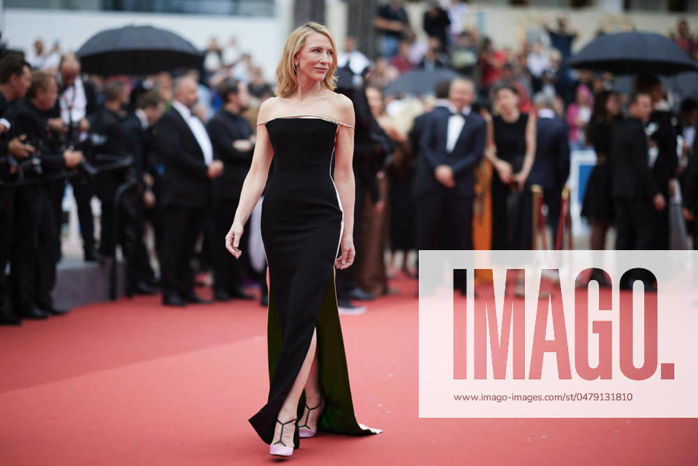 Bilder des Jahres 2024, Entertainment 05 Mai Entertainment Themen der Woche KW21 M Montà e des marches du film  The Apprentice  lors du 77eme Festival International du Film de Cannes Cate Blanchett Montà e des marches du film  The Apprentice  lors du 77eme Festival International du Film de Cannes, au Palais des Festivals à Cannes Le 20 mai 2024 Jacovides Moreau Bestimage Red carpet of the movie  The Apprentice  during the 77th Cannes International Film Festival at the Palais des Festivals in Cannes, France On may 20th 2024 Cannes France