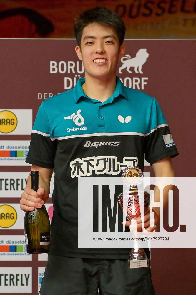 TT Düsseldorf Masters Final Day on 23 08 2020 at the ARAG CenterCourt in Düsseldorf Winner Dang Qiu Grünwettersbach