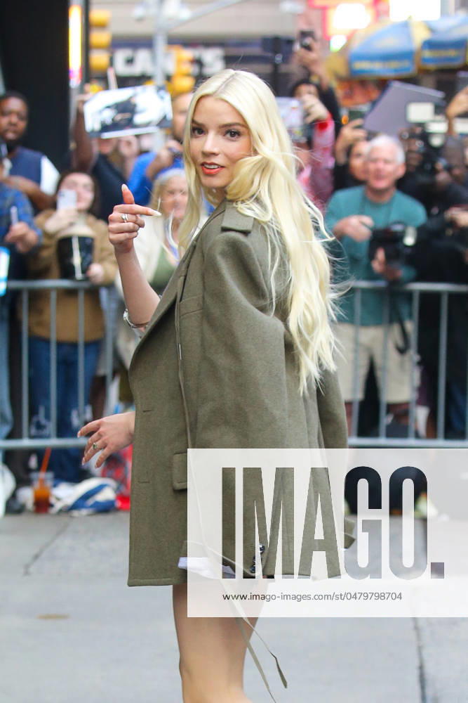 Anya Taylor-Joy, Archivbilder Anya Taylor-Joy seen arriving at Good Morning America in New York City Featuring: Anya Taylor-Joy Where: New York, United States When: 21 May 2024 Credit: INSTARimages.com . NOT FOR USE BY NEWSPAPERS BASED IN THE UK.