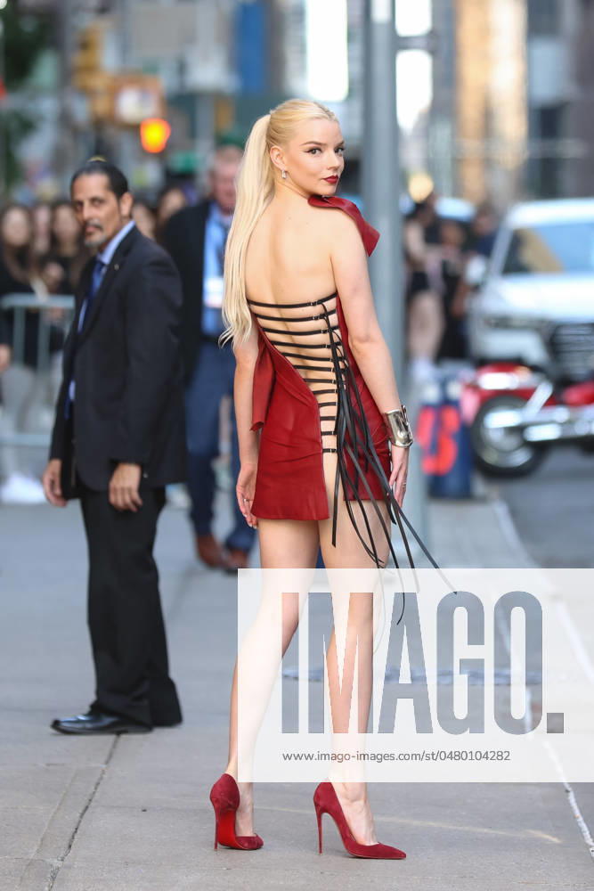 Anya Taylor-Joy, Archivbilder Anya Taylor-Joy is seen at The Late Show with Stephen Colbert Where: New York, New York, United States When: 22 May 2024 Credit: BauerGriffin INSTARimages . NOT FOR USE BY NEWSPAPERS BASED IN THE UK.