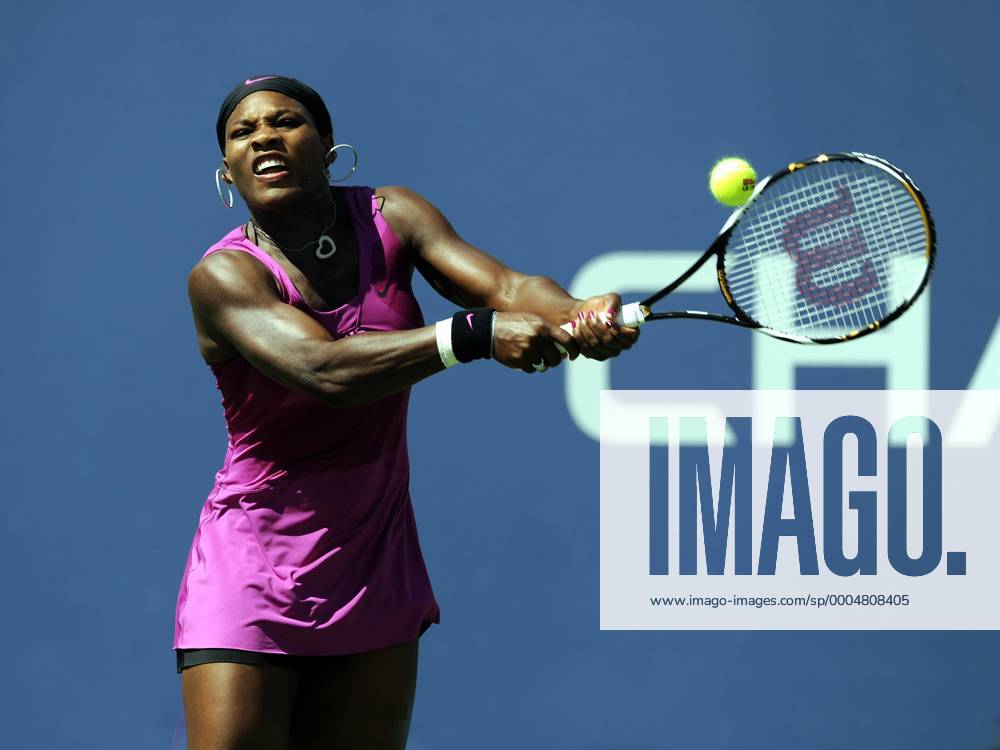 Serena Williams (USA) Tennis Damen US Open 2009, Grand Slam, WTA Tour Einzelbild Flushing Meadows New York NY N Y