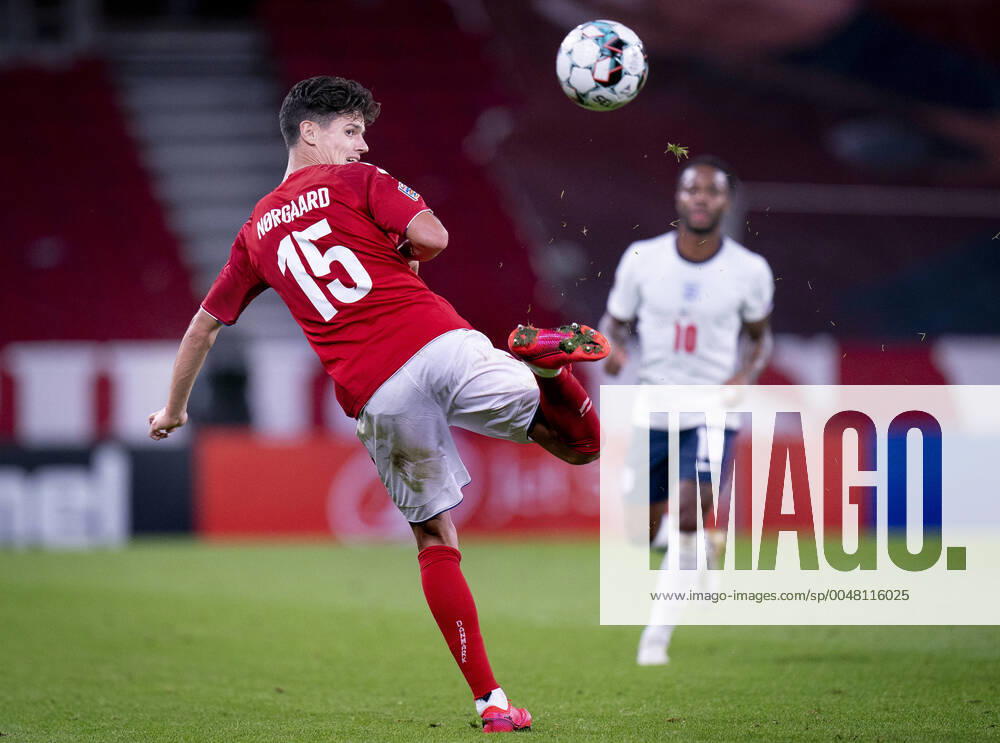 Denmarks Christian Noergaard during the Nations League match between Denmark and England in the Park, Tuesday 8 September 2020, Copenhagen Denmark,