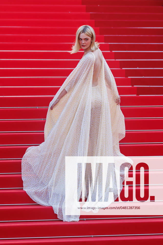 Festival de Cannes Red Carpet Closing Carpet Elle Fanning at the Closing Ceremony of the 77 Cannes International Film Festival on 25 05 2024