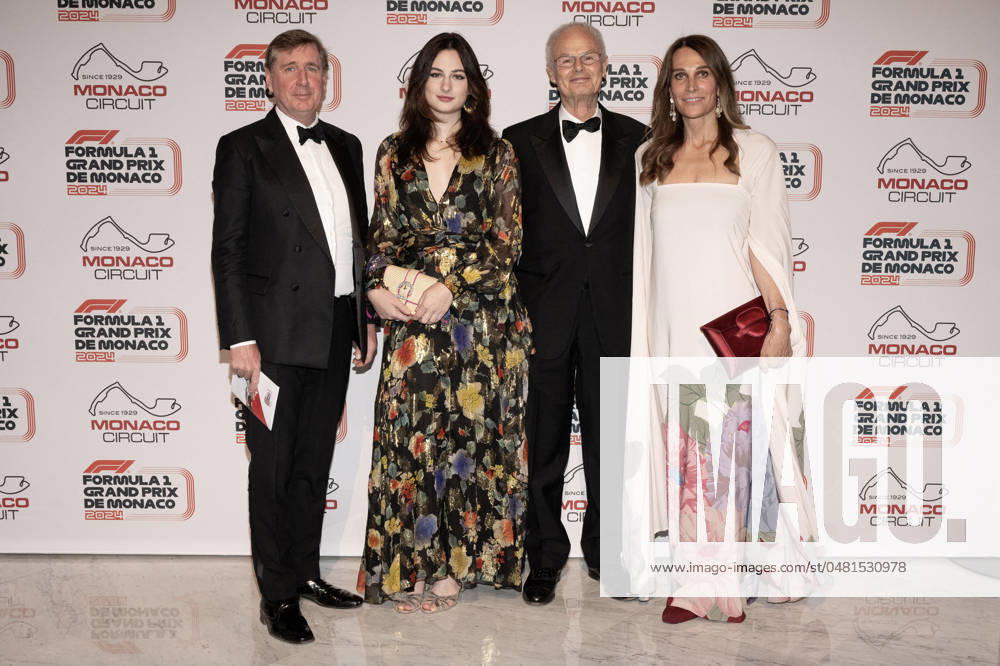 Gala Dinner for the F1 Grand Prix of Monaco Prince Charles-Henri de Lobkowicz, Princess Eulalia d Orleans-Bourbon, le prince Alvaro d Orleans-Bourbon and Princess Antonella d Orleans-Bourbon attend the Gala Dinner For The F1 Grand Prix Of Monaco on May 26, 2024 in Monaco, Monaco. Photo by David NIVIERE ABACAPRESS.COM MONTE-CARLO Monaco