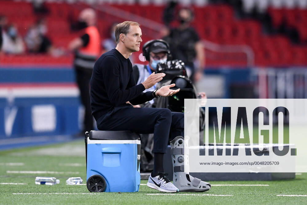 THOMAS TUCHEL (ENTRAINEUR PSG) FOOTBALL : Paris SG vs Marseille - Ligue 1 Uber Eats - 13 09 2020 FEP Panoramic